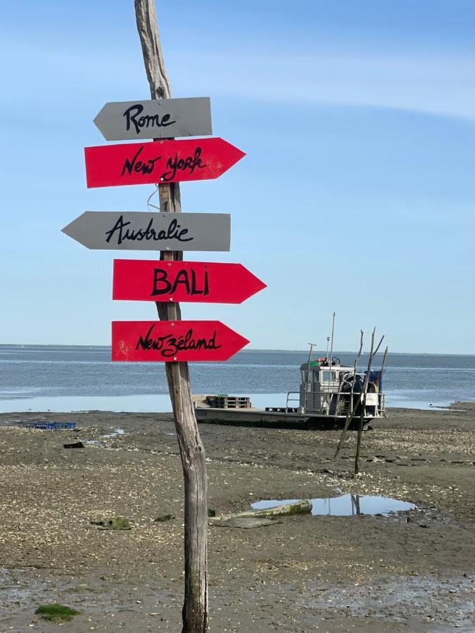 Tiny House Famille Nature Cap Ferret Claouey Extérieur photo