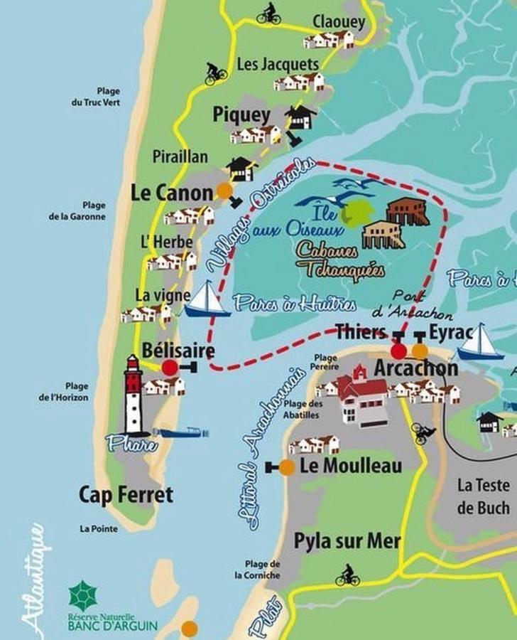 Tiny House Famille Nature Cap Ferret Claouey Extérieur photo
